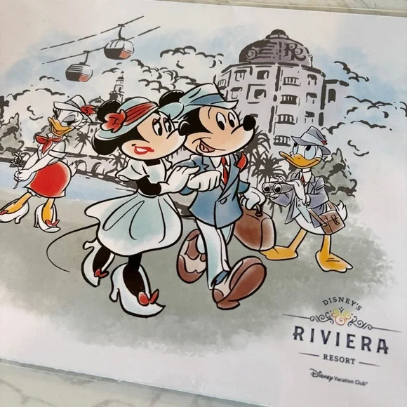 Disney World DVC 8x10 print, Riviera Resort, New - Picture 3 of 4